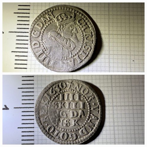 Dänemark Christian IV - 8 Skilling 1630