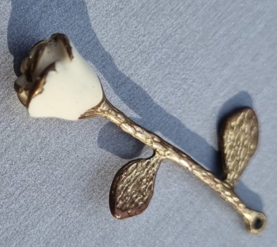 Rosen - Anhänger | Mit Öse aus Messing Neuzeit