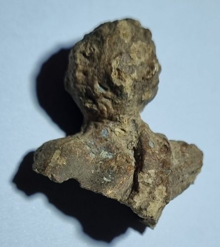 Römische Bronzefigur - Die Fundbeschreibung der Archäologie ist noch nicht da